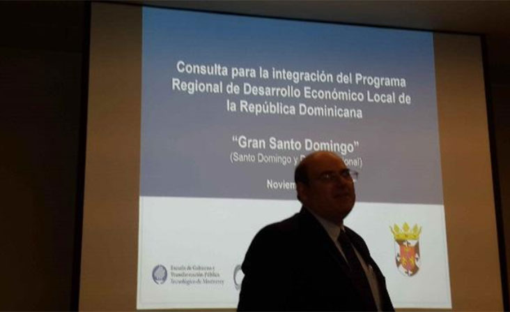 Ponencia Modelo de transferencia de conocimientos y acompañamiento para el programa regional de desarrollo económico local, provincia del Gran Santo Domingo